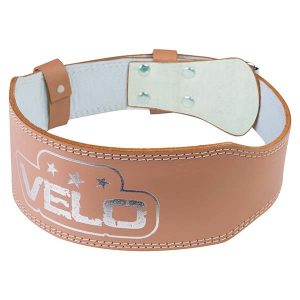 Атлетичний пояс вузький шкіряний VELO VLS-17026, XL